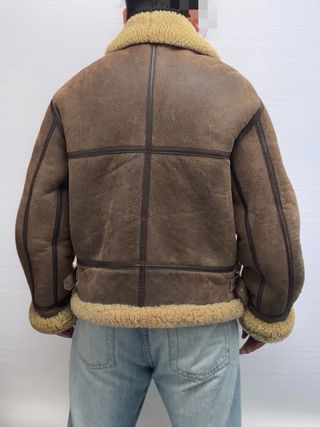 Bomber Aviador Type B3 Piel Oveja Redskins talla L