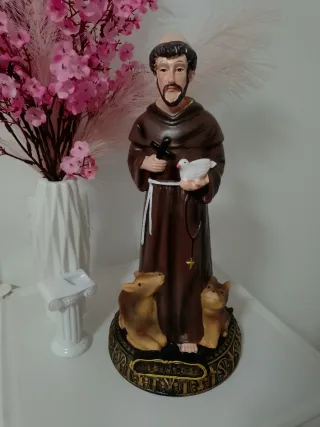 Figura San Francisco de Asís 36cm