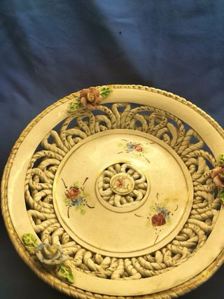 Centro de mesa faiança floral