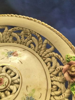 Centro de mesa faiança floral