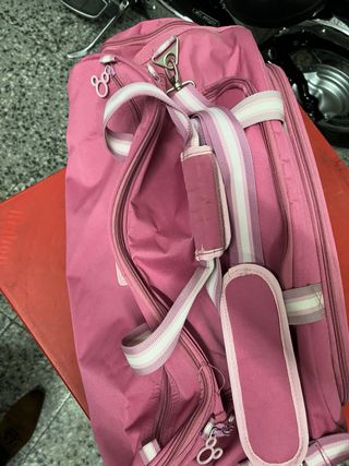 Bolso de viaje rosa Mickey Mouse