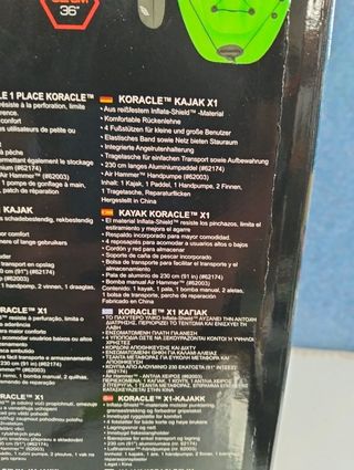 Kayak Hinchable Bestway Hydro-Force Koracle X1