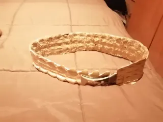 Cinturón Beige y Dorado 20€c/u