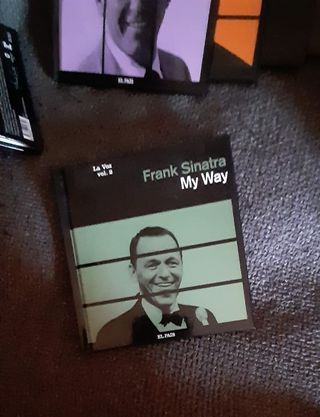 Colección Frank Sinatra Libros + CD