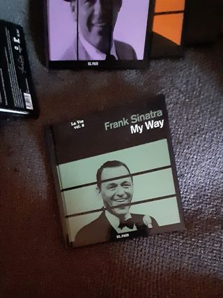 Colección Frank Sinatra Libros + CD
