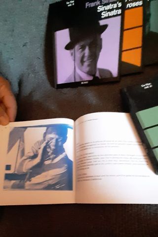 Colección Frank Sinatra Libros + CD