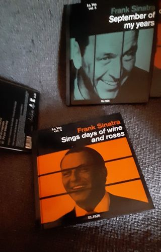 Colección Frank Sinatra Libros + CD