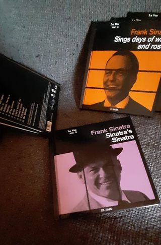 Colección Frank Sinatra Libros + CD