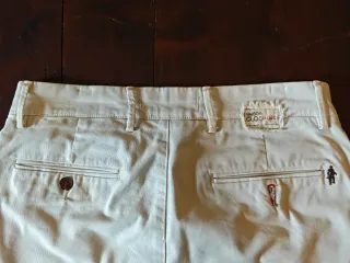 Pantaloni Maison Clochard Beige Taglia 30