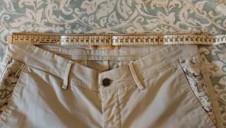 Pantaloni Maison Clochard Beige Taglia 30