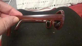 Gafas de sol mujer pasta granates