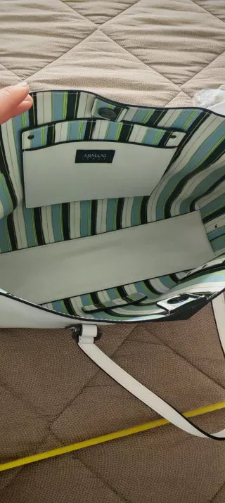 Borsa Armani Jeans bianca