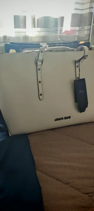 Borsa Armani Jeans bianca