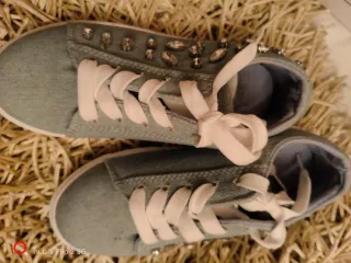 Scarpe bambina strass n. 31