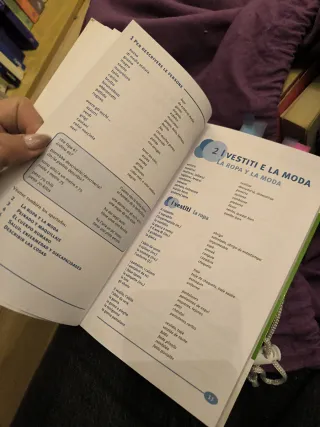 Vocabulario básico del italiano