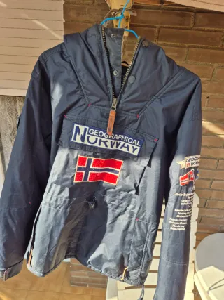 Anorak Geographical Norway Azul