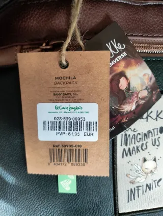 Bolso Anekke Negro y Marrón