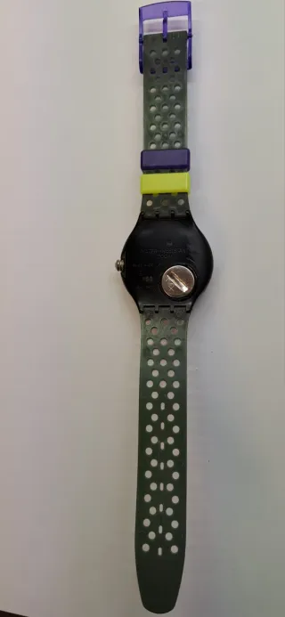 Orologio Swatch Nero e Verde