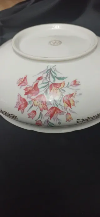 Set Limoges Salsera y Legumbrera Porcelana