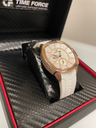 Reloj TIME FORCE Saratoga Lady Oro Blanco