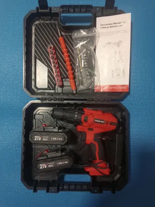 Taladro Atornillador Percutor a Batería