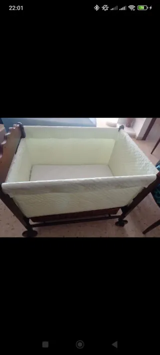 Minicuna madera 70x70cm