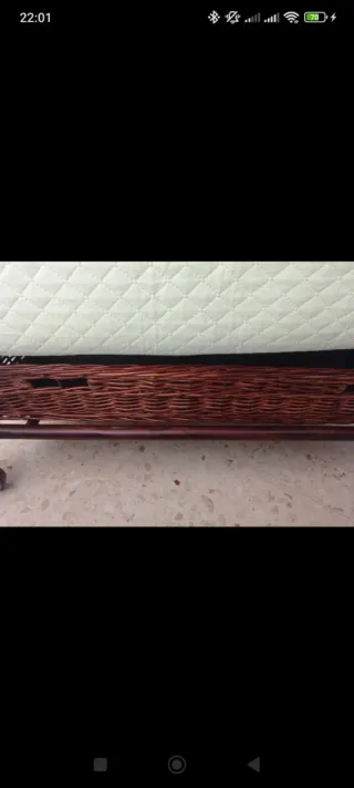 Minicuna madera 70x70cm