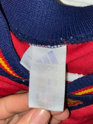 Camiseta de fútbol España Adidas 1998/1999 Talla L