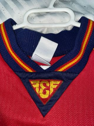 Camiseta de fútbol España Adidas 1998/1999 Talla L