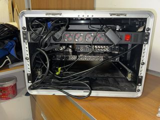 Rack Blackmagic Ultratv Studio con ruedas