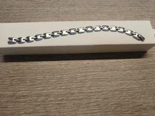 Bracciale uomo argento
