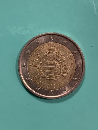 Moneda Conmemorativa 2€ Italia 2012