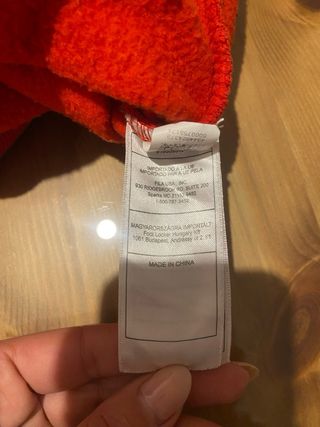 Sudadera Fila Azul y Blanca UNISEX