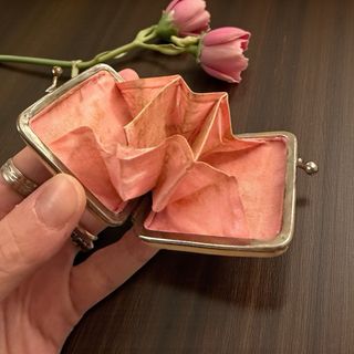 Portamonete Bachelite Antico Lourdes Anni '20