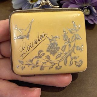 Portamonete Bachelite Antico Lourdes Anni '20