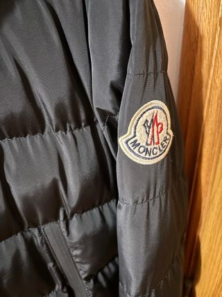 Abrigo Moncler Negro Talla M