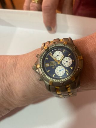 Reloj Mx Onda Titanium Cronógrafo Azul