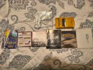 Nintendo Game Boy Color Caja Original Amarilla