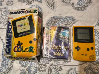 Nintendo Game Boy Color Caja Original Amarilla