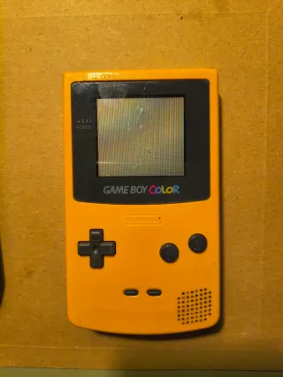 Nintendo Game Boy Color Caja Original Amarilla