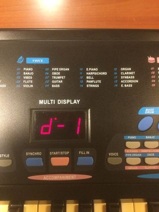 Teclado Electrónico Ringway CK60