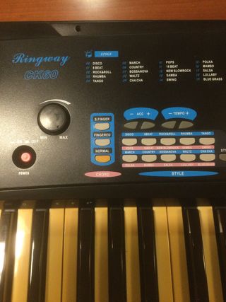 Teclado Electrónico Ringway CK60