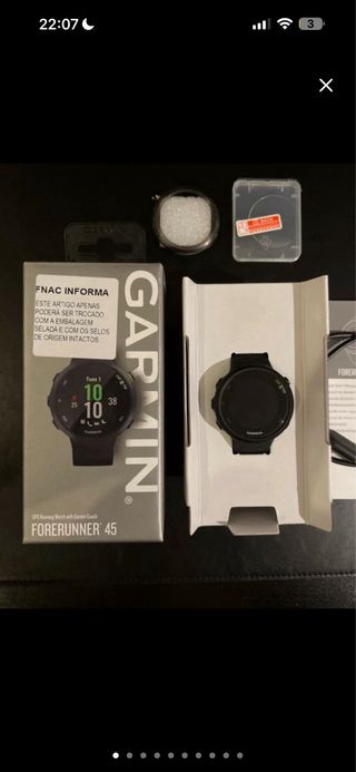 Garmin Forerunner 45 Negro. Sin caja, con cargador