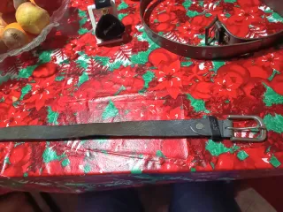 Cintura uomo GAS nera