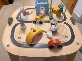 Mesa de actividades Circuito de coches