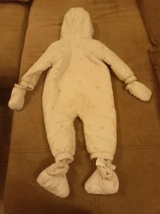 Buzo bebé blanco 12-18 meses ZARA