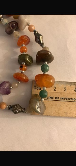 Collana pietre dure multicolor