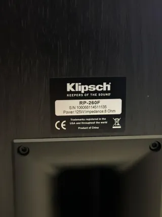 Altavoces Klipsch RP 260 F