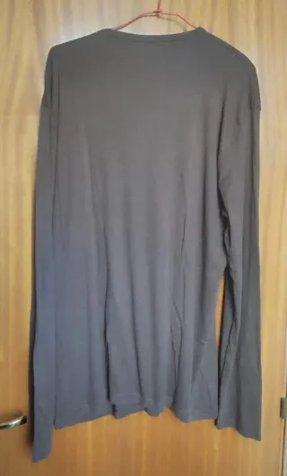 Camiseta Springfield Marrón XXL Manga Larga Básica