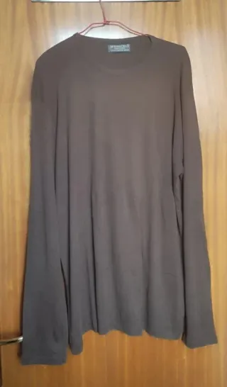 Camiseta Springfield Marrón XXL Manga Larga Básica